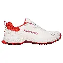 1 - Shoe White Red 360 Spikes Side.webp