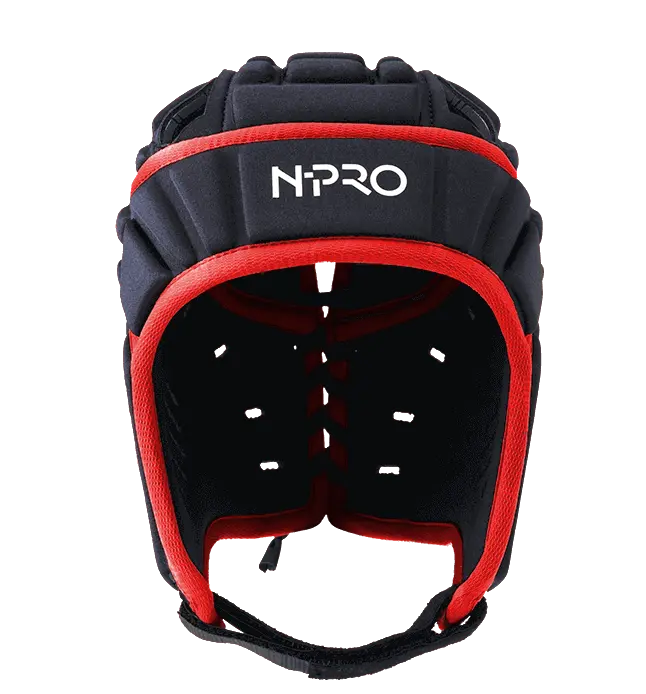 N-Pro Rugby Headguard Red