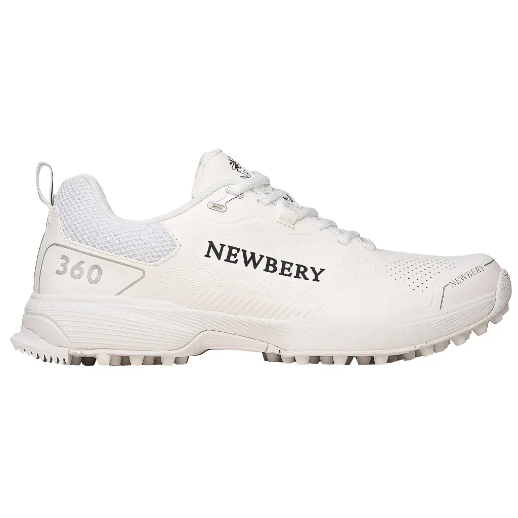 Newbery 360 Cricket Shoe - White Pimples