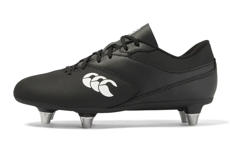 Canterbury Phoenix Raze Sg Rugby Boot Jnr  Black/White
