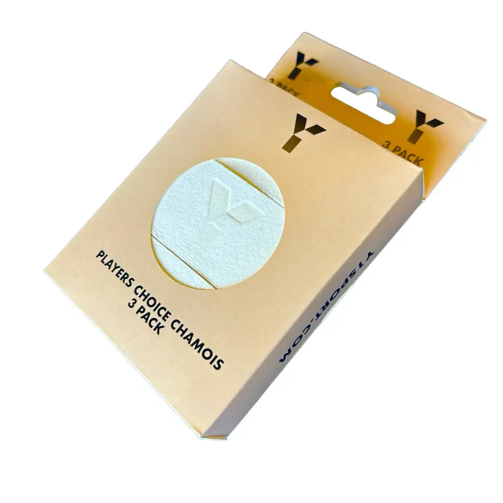 Y1 - Players Choice Chamois Grip White (3 pack)