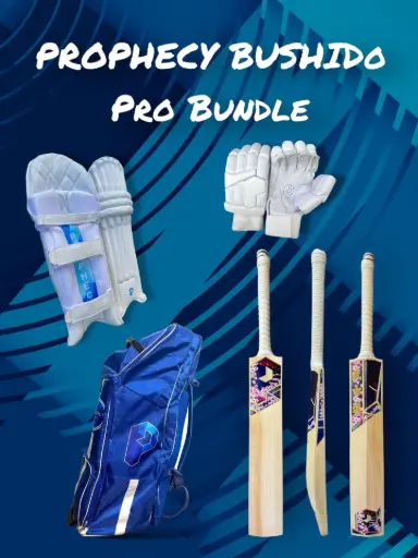 Prophecy Bushido Pro Junior Cricket Bundle
