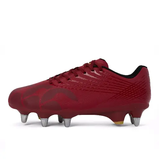[434] Canterbury Stampede Team Rugby Boot SG Red