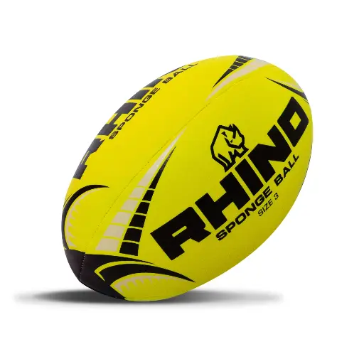 Rhino Sponge Rugby Ball 