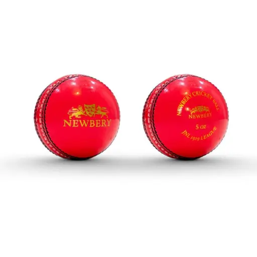 Newbery League Cricket Ball - Junior Pink