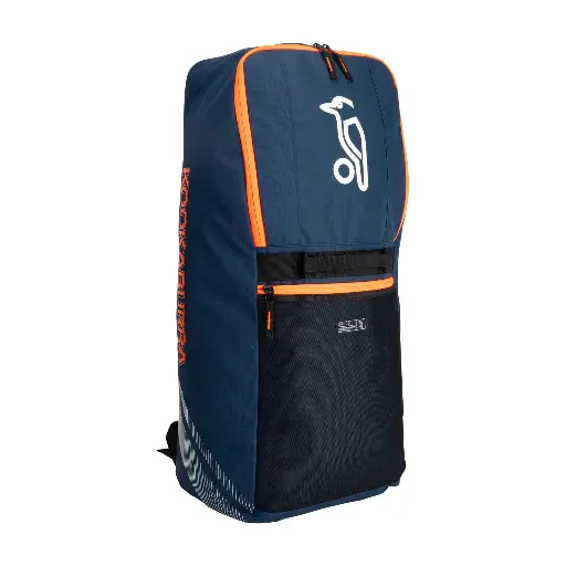 [9639] Kookaburra Cricket Bag Duffle D6500 Navy/Orange