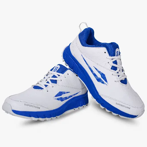 [660] DSC Superstorm Cricket Shoes - Blue
