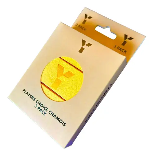 Y1 - Players Choice Chamois Grip Yellow (3 pack)